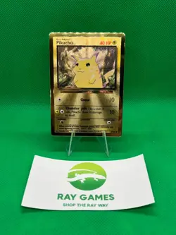 Pokemon TCG Pikachu 058/102 Celebrations Metal Promo Holo LP/MP - Image 1