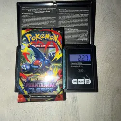 VERY HEAVY 22.7g! Pokemon TCG Phantasmal Flames Sleeved Booster Pack (SEALED) - Image 1