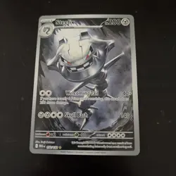 Pokemon TCG Steelix 150/132 Illustration Rare, Mega Evolution, NM/M Condition - Image 1