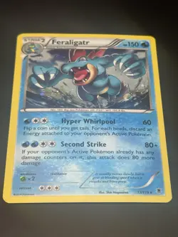 Feraligatr 17/119 Cosmos Holo Rare - XY Phantom Forces Pokemon TCG - Image 3