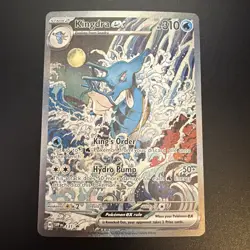 Kingdra EX 131 Scarlet & Violet Promo Holo Pokemon TCG Card NM Condition - Image 1