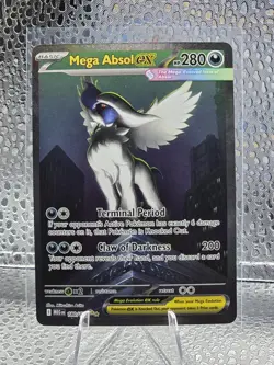 Pokemon TCG : Mega Absol EX 180/132 Special Illustration Rare Read Description - Image 1