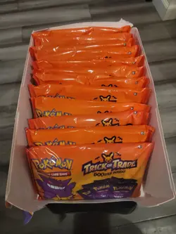 Lot Of 12 Bags Box Pokemon BOOster Bundle Trick Or Trade 480 Packs New VHTF - Image 1