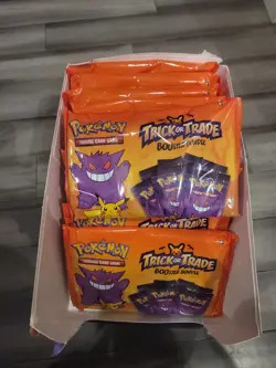 Lot Of 12 Bags Box Pokemon BOOster Bundle Trick Or Trade 480 Packs New VHTF - Image 2