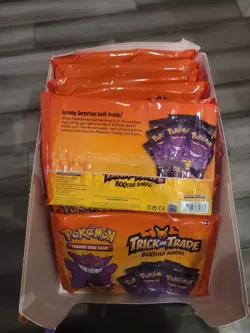 Lot Of 12 Bags Box Pokemon BOOster Bundle Trick Or Trade 480 Packs New VHTF - Image 3