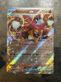 Volcanion EX 031/159 Double Rare Pokemon TCG Temporal Forces Scarlet Violet NM - Image 1