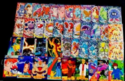 Pokemon Topps 42 Card LOT Vintage Non-Holo Cards - Image 1