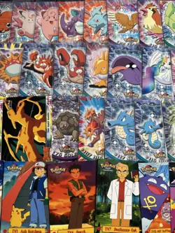 Pokemon Topps 42 Card LOT Vintage Non-Holo Cards - Image 3