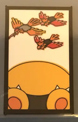 2013 Japanese Pokemon Hanafuda Kanto Card - Snorlax/Fearow/Spearows - Image 1