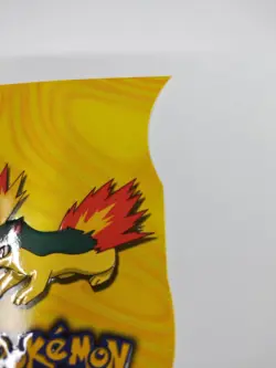 Mint/Nm 2001 Pokemon Topps Quilava Johto Series 1 Die Cut Embossed 5 of 15 Gloss - Image 3