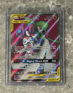 Pokemon TCG Holo Ultra Rare Full Art Gardevoir & Sylveon GX Tag Team - Image 1