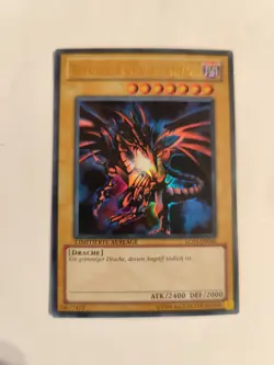 Yu-Gi-Oh Rotaugiger Schwarzer Drache LC01-DE006 UltraRare Deutsch Holo Karte TCG - Image 1