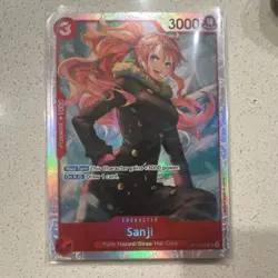 Bandai One Piece Sanji OP10-005 Holo Character 3000 Power - Image 1