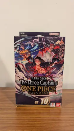 Bandai One Piece The Three Captains Ultra Deck - 51 Cards (ST-10) 810059783508 - Image 1
