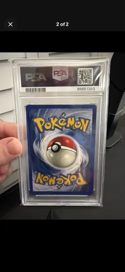 1999 Pokemon Jungle Vaporeon-Holo Unlimited PSA 7 English 12/64 - Image 2