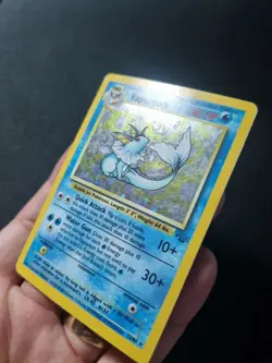 Pokemon - Jungle Set Unlimited 1999 WOTC - Vaporeon 12/64 Holo Rare - MP - Image 2