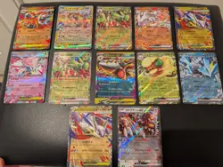 Pokemon TCG Job Lot Bundle 12 Cards Japanese Rare EX Mega Holo - All Pack Fresh! - Image 1