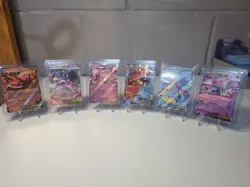 EX Pokemon card bundle Pokemon TCG Volcanion, Mewtwo, Milotic Mega Diancie - Image 1