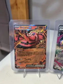EX Pokemon card bundle Pokemon TCG Volcanion, Mewtwo, Milotic Mega Diancie - Image 2