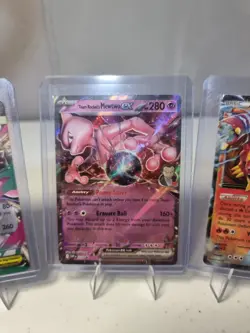 EX Pokemon card bundle Pokemon TCG Volcanion, Mewtwo, Milotic Mega Diancie - Image 4