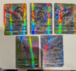 Pokemon cards bundle 12 cards - Mega, EX, GX, Ultra beast, V, Break - Image 4