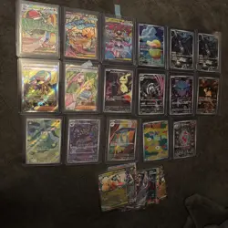 Mega Dreams Pokemon Cards Bundle Psyduck Zakrom + Ex MA Cards - Image 1