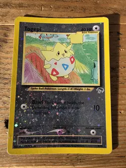 Togepi 4/18 Southern Islands Promo English Pokemon Card Reverse Holo 2001 - Image 1