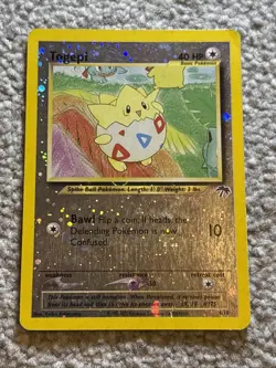 Togepi 4/18 Southern Islands Promo English Pokemon Card Reverse Holo 2001 - Image 1