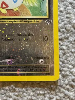 Togepi 4/18 Southern Islands Promo English Pokemon Card Reverse Holo 2001 - Image 2