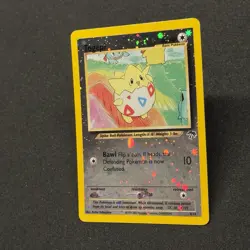 Togepi 4/18 Reverse HOLO Southern Islands 2001 Pokemon English Card WOTC NM LP - Image 4