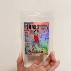 One Piece Monkey.D.Luffy [College Basketball US Voyage] P-055 Promo Card SEALED - Image 1
