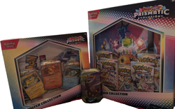 Pokemon TCG: Prismatic Evolutions Poster, Binder & Mini Tin Bundle - New - Image 1