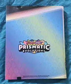 Pokemon TCG Binder Album - Scarlet & Violet - Prismatic Evolutions (BINDER ONLY) - Image 4