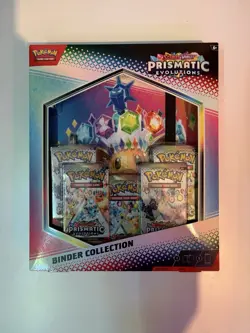 POKEMON TCG SCARLET & VIOLET PRISMATIC EVOLUTIONS BINDER COLLECTION *SEALED* - Image 1