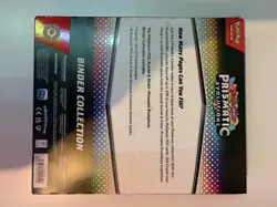 POKEMON TCG SCARLET & VIOLET PRISMATIC EVOLUTIONS BINDER COLLECTION *SEALED* - Image 2