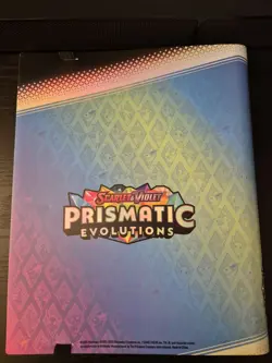 Pokemon TCG Prismatic Evolutions Binder (new) - Image 2
