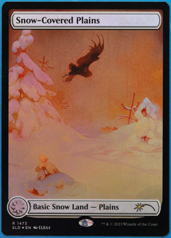 Snow-Covered Plains (Secret Lair 1473 Promo) FOIL MINT CARD (503428) ABUGames - Image 1