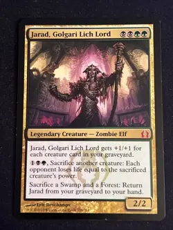 1x Jarad, Golgari Lich Lord (174) Return to Ravnica LP MTG Magic x1 MKE - Image 1