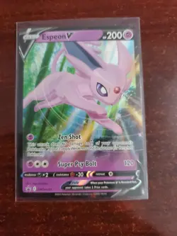 Espeon V SWSH201 SWSH: Sword & Shield Promo Cards Holo - Image 1