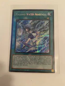 Yu-Gi-Oh! TCG Mikanko Water Arabesque MP24-EN136 Prism Yu-Gi-Oh Card - Image 1