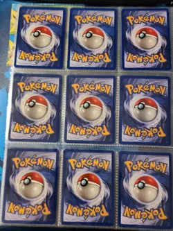 Pokemon Collection Binder Vintage Lot of Cards Holo Rares WoTC 1st Edition Etc - Image 5