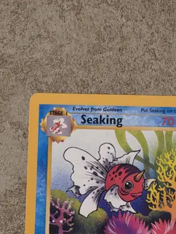 [ NM ] Seaking Jungle 46/64 1st Edition Pokemon Card - Image 2