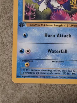 [ NM ] Seaking Jungle 46/64 1st Edition Pokemon Card - Image 4