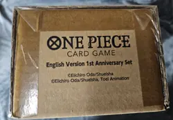 Bandai One Piece Card Game English 1st Anniversary Set Box 1st Edition - Image 2