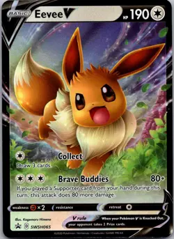 Eevee V - Promo SWSH: Sword & Shield Promo Cards SWSH065 NM - Image 1