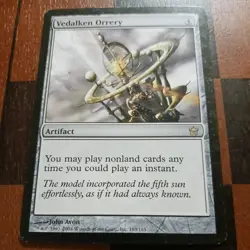 Mtg Vedalken Orrery LP Fifth Dawn Magic the Gathering Artifact Card Rare - Image 1