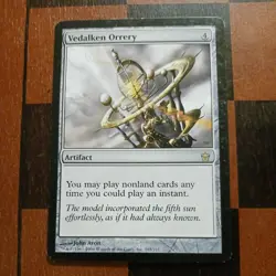 Mtg Vedalken Orrery LP Fifth Dawn Magic the Gathering Artifact Card Rare - Image 2