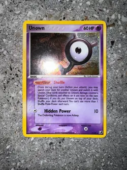 Pokemon TCG Cards Unown Y Y/28 Unseen Forces Secret Rare Holo - Image 3