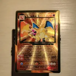 Charizard Celebrations Metal/Gold Card Ultra Premium 4/102 - Image 1