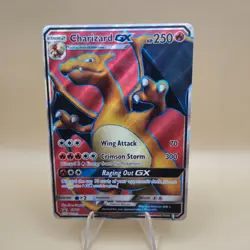 Pokemon Card - Charizard GX SM60 Full Art Holo Black Star Promo 2017 NM - Image 1